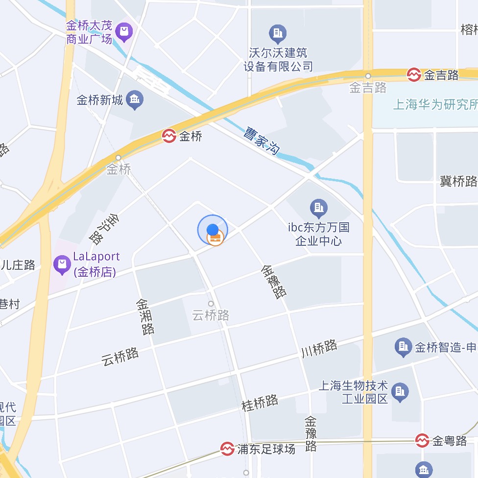 上海市浦东新区新金桥路1348号702室地图